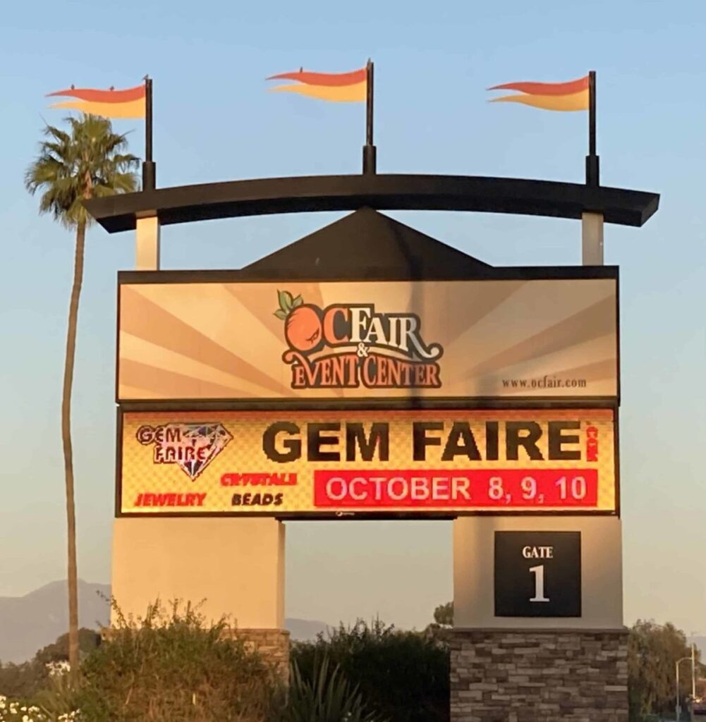 OC Fair & Event Center Sign