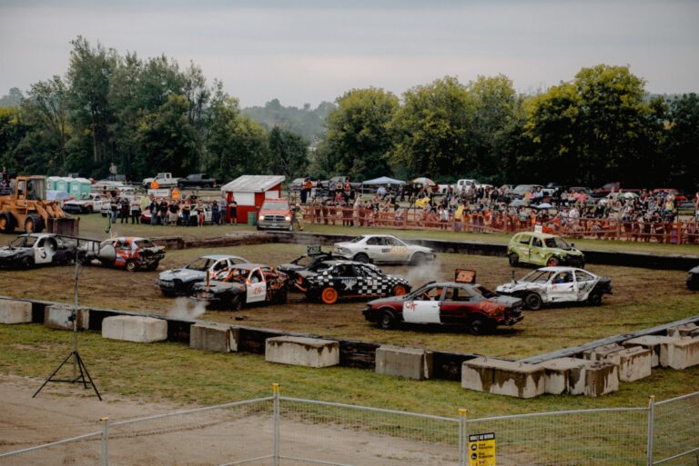 a demolition derby event